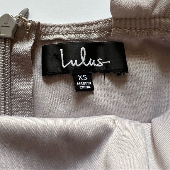 Lulu's Dress Forevermore Skater in Gray Sz XS - Picture 8 of 10